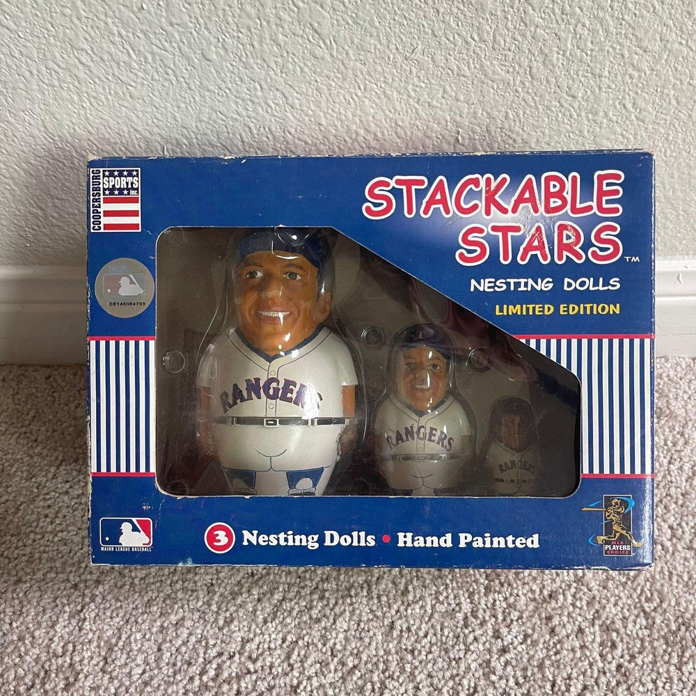 Coopersburg Stackable Stars Limited‎ Edition Rangers Nesting Dolls Hand Painted